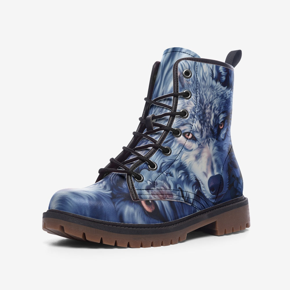 Floral Wolf Casual Leather Lightweight boots MT