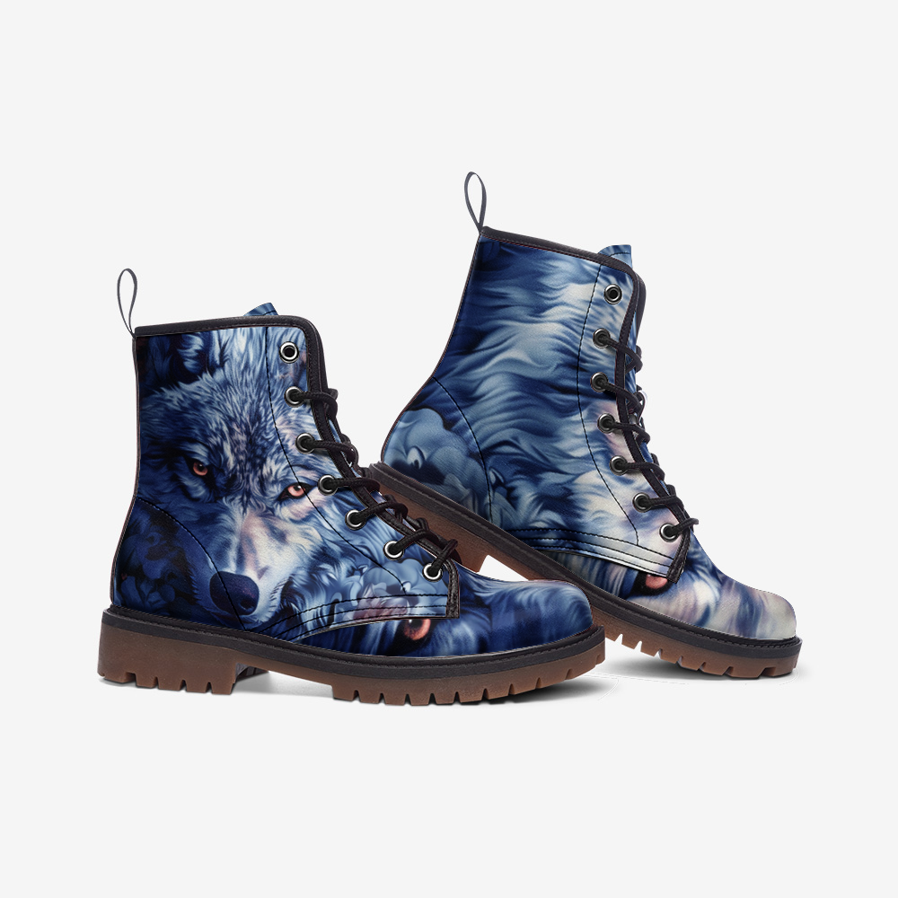 Floral Wolf Casual Leather Lightweight boots MT