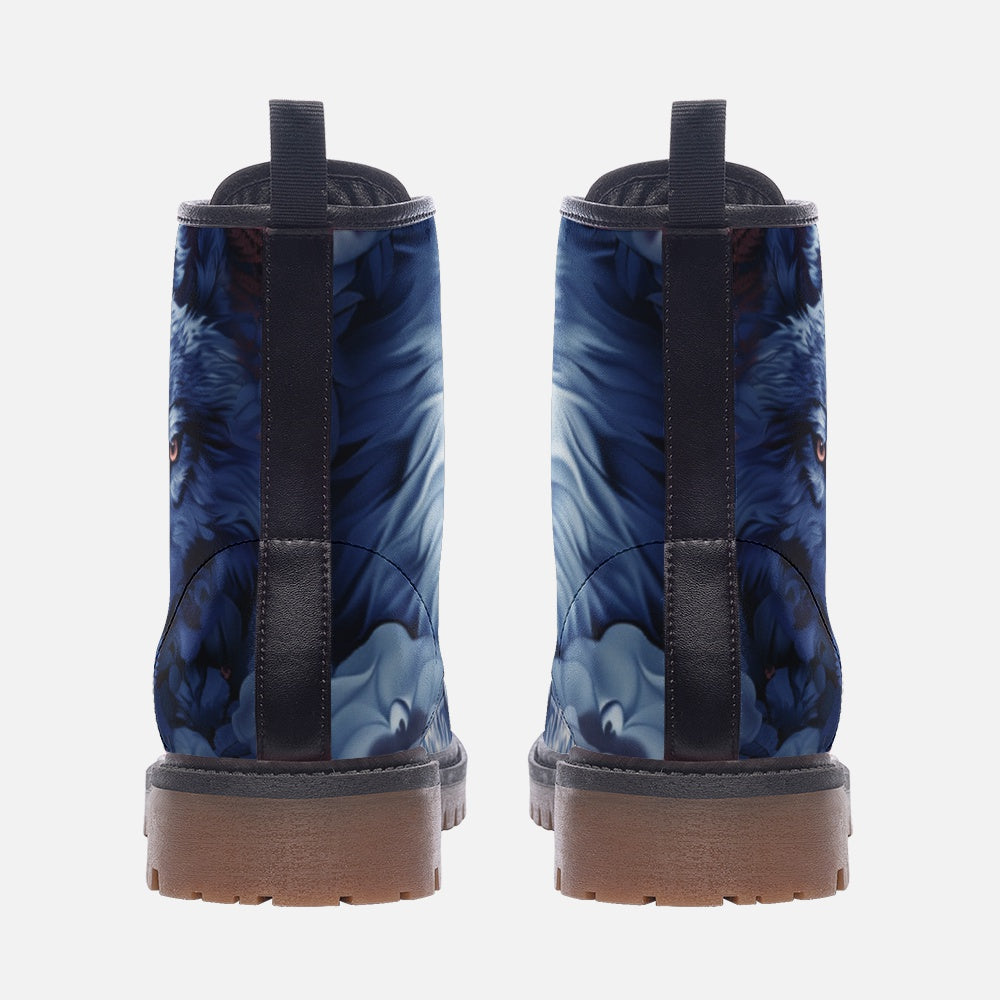 Floral Wolf Casual Leather Lightweight boots MT